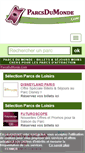 Mobile Screenshot of parcsdumonde.com