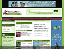 Tablet Screenshot of parcsdumonde.com